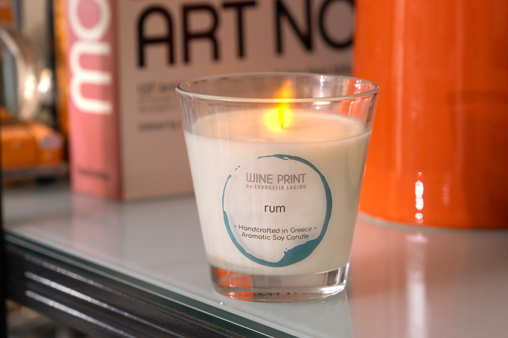 Rum open glass